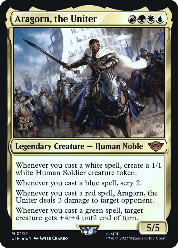 Aragorn, the Uniter · Tales of Middle-earth Promos