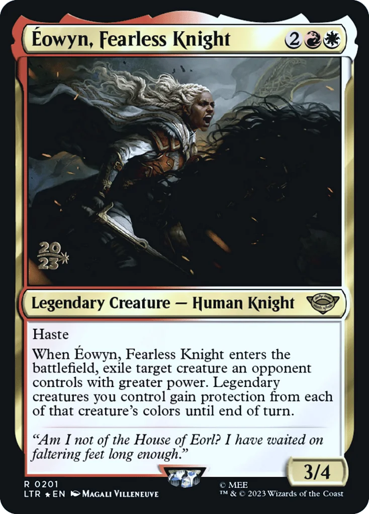 Éowyn, Fearless Knight · Tales of Middle-earth Promos