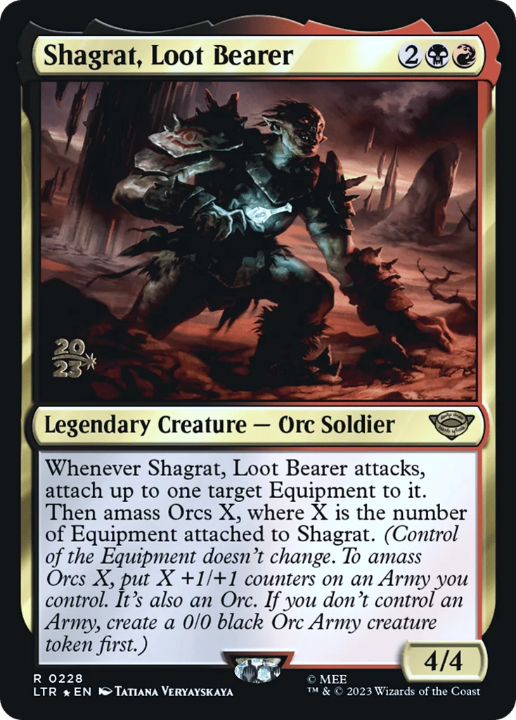 Shagrat, Loot Bearer · Tales of Middle-earth Promos