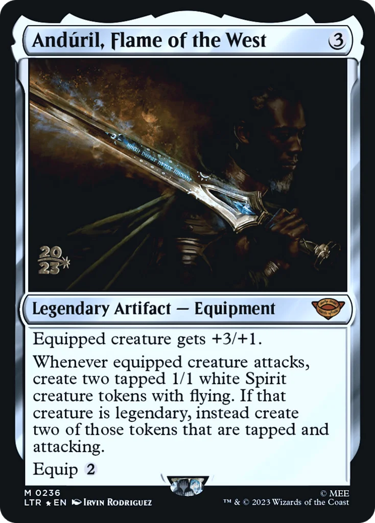 Andúril, Flame of the West · Tales of Middle-earth Promos