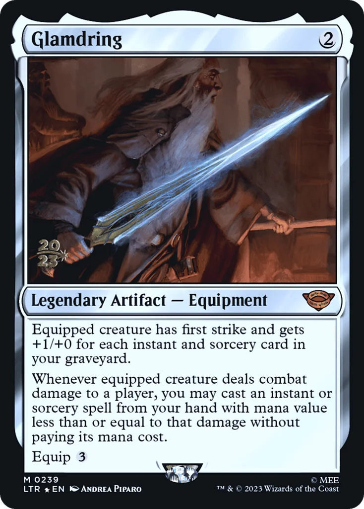 Glamdring · Tales of Middle-earth Promos
