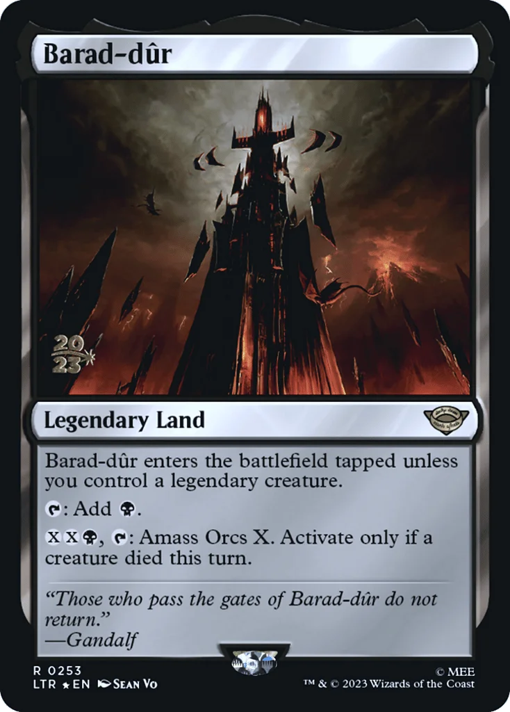 Barad-dûr · Tales of Middle-earth Promos