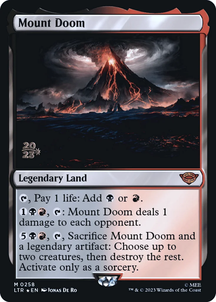 Mount Doom · Tales of Middle-earth Promos