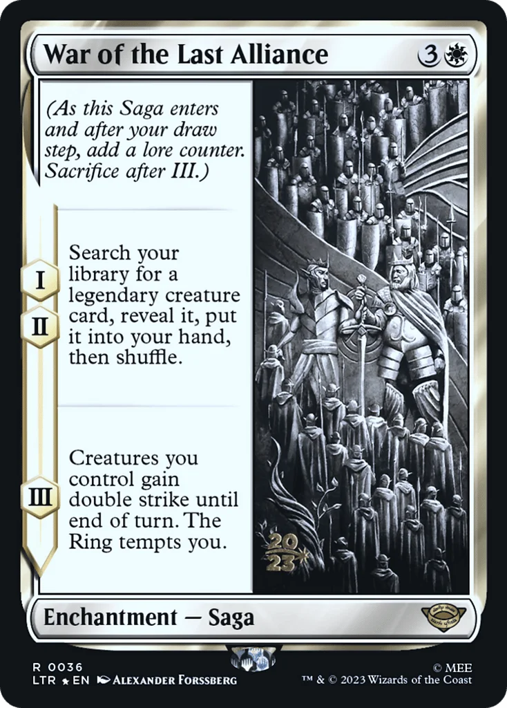 War of the Last Alliance · Tales of Middle-earth Promos