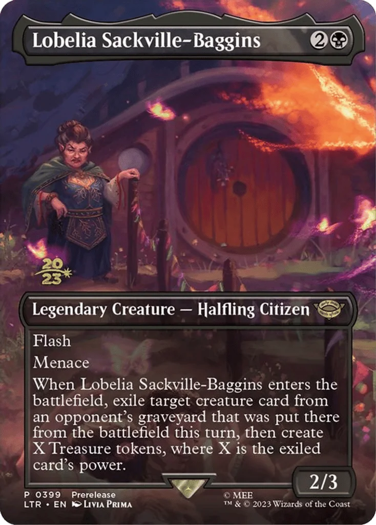Lobelia Sackville-Baggins · Tales of Middle-earth Promos