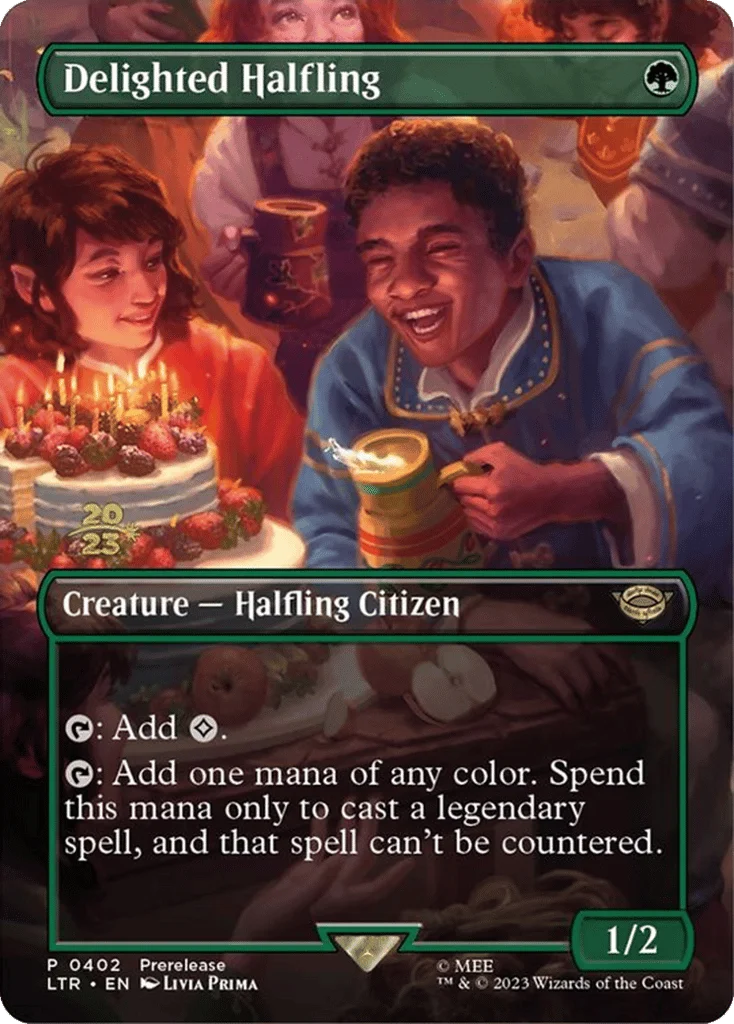 Delighted Halfling · Tales of Middle-earth Promos