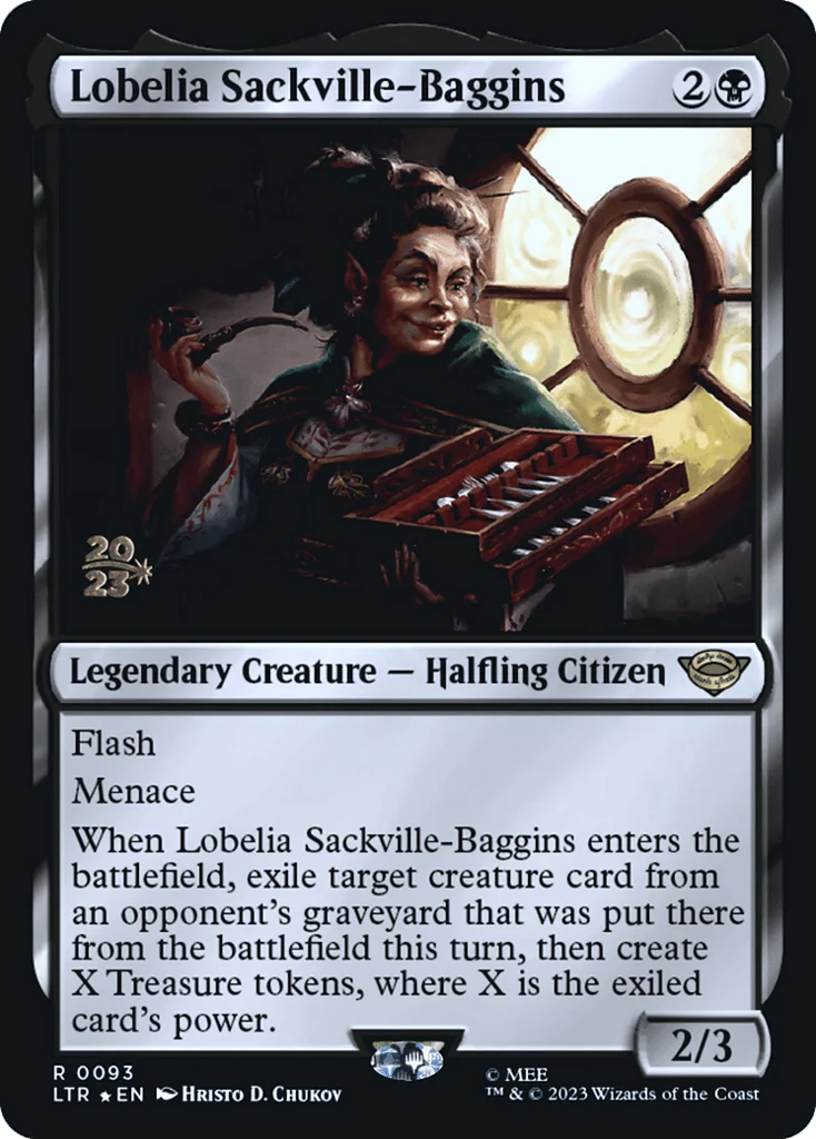 Lobelia Sackville-Baggins · Tales of Middle-earth Promos