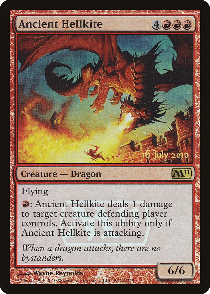 Ancient Hellkite · Magic 2011 Promos
