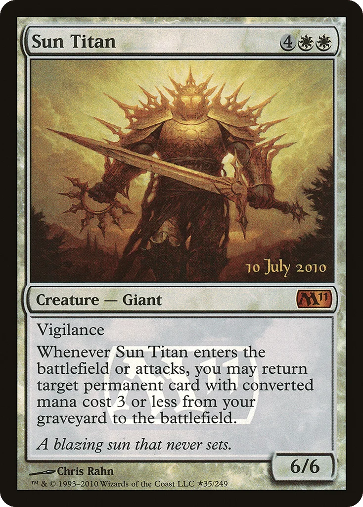 Sun Titan · Magic 2011 Promos