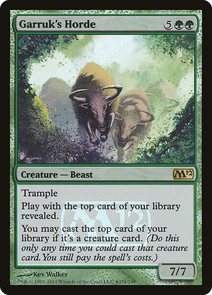 Garruk's Horde · Magic 2012 Promos