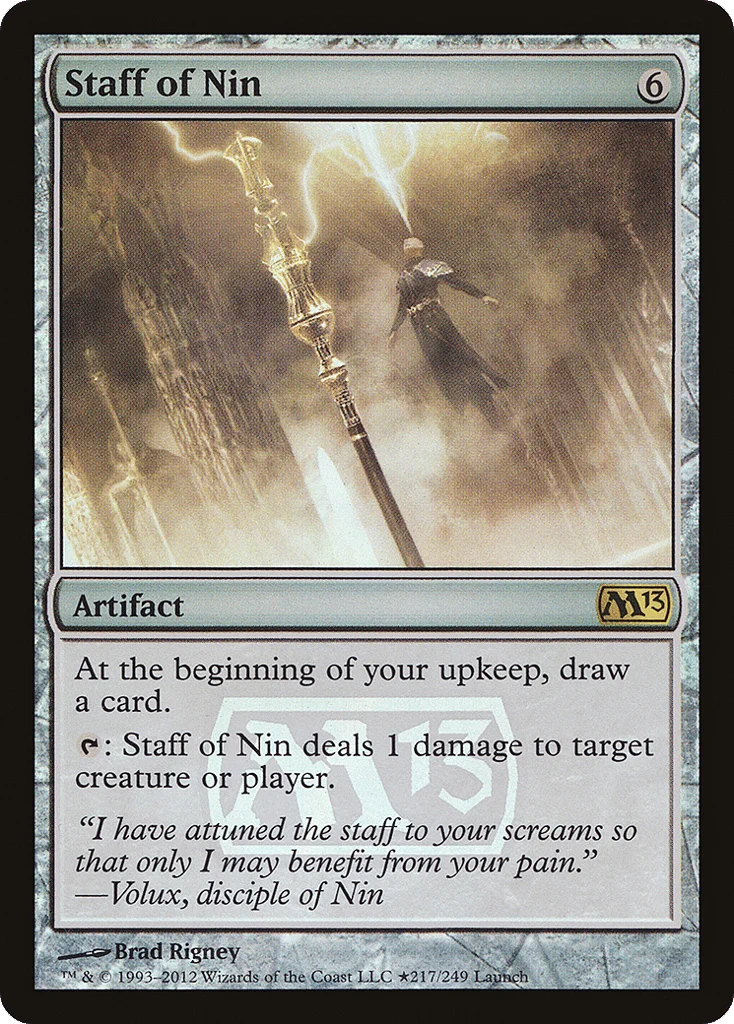 Staff of Nin · Magic 2013 Promos