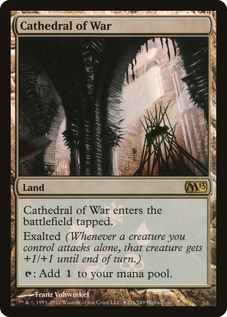 Cathedral of War · Magic 2013 Promos
