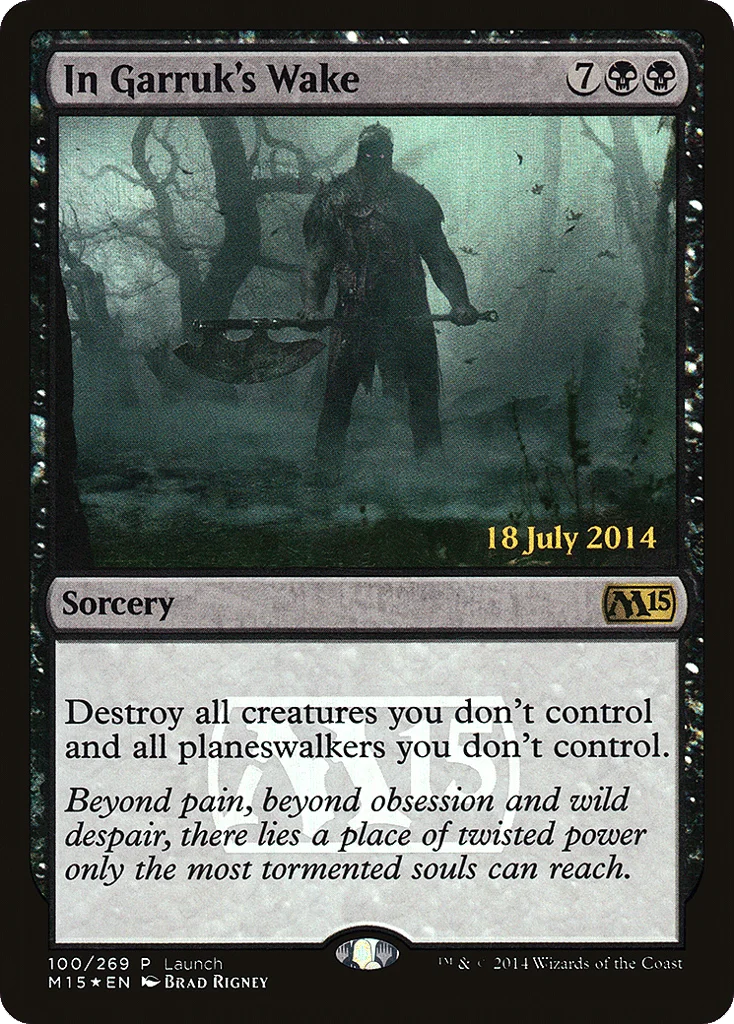 In Garruk's Wake · Magic 2015 Promos