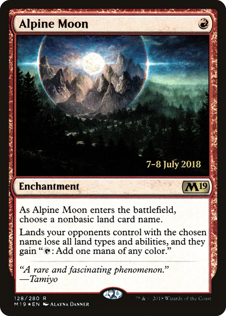 Alpine Moon · Core Set 2019 Promos