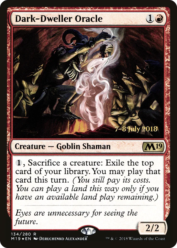 Dark-Dweller Oracle · Core Set 2019 Promos