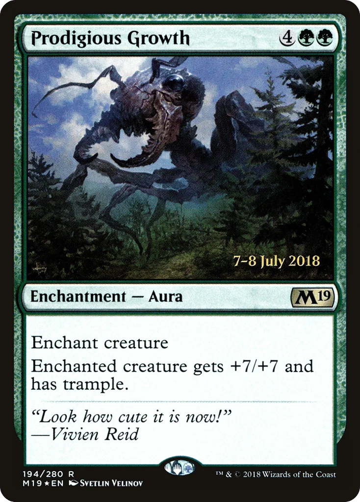 Prodigious Growth · Core Set 2019 Promos