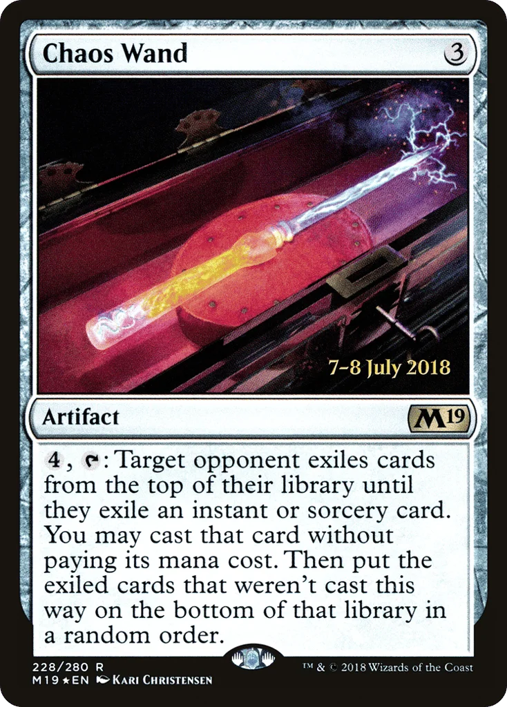 Chaos Wand · Core Set 2019 Promos