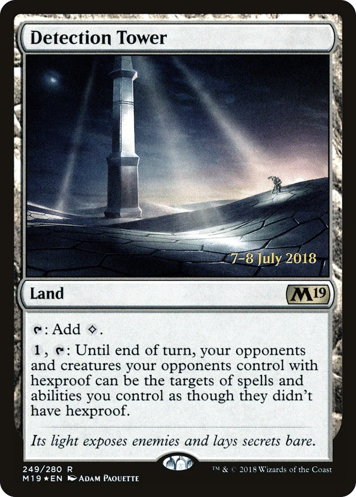 Detection Tower · Core Set 2019 Promos