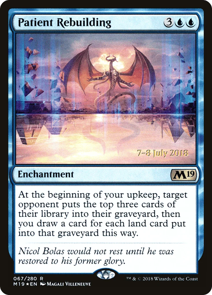 Patient Rebuilding · Core Set 2019 Promos