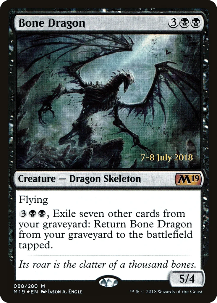Bone Dragon · Core Set 2019 Promos