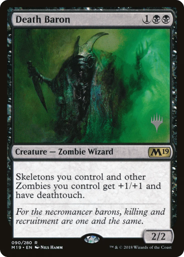 Death Baron · Core Set 2019 Promos