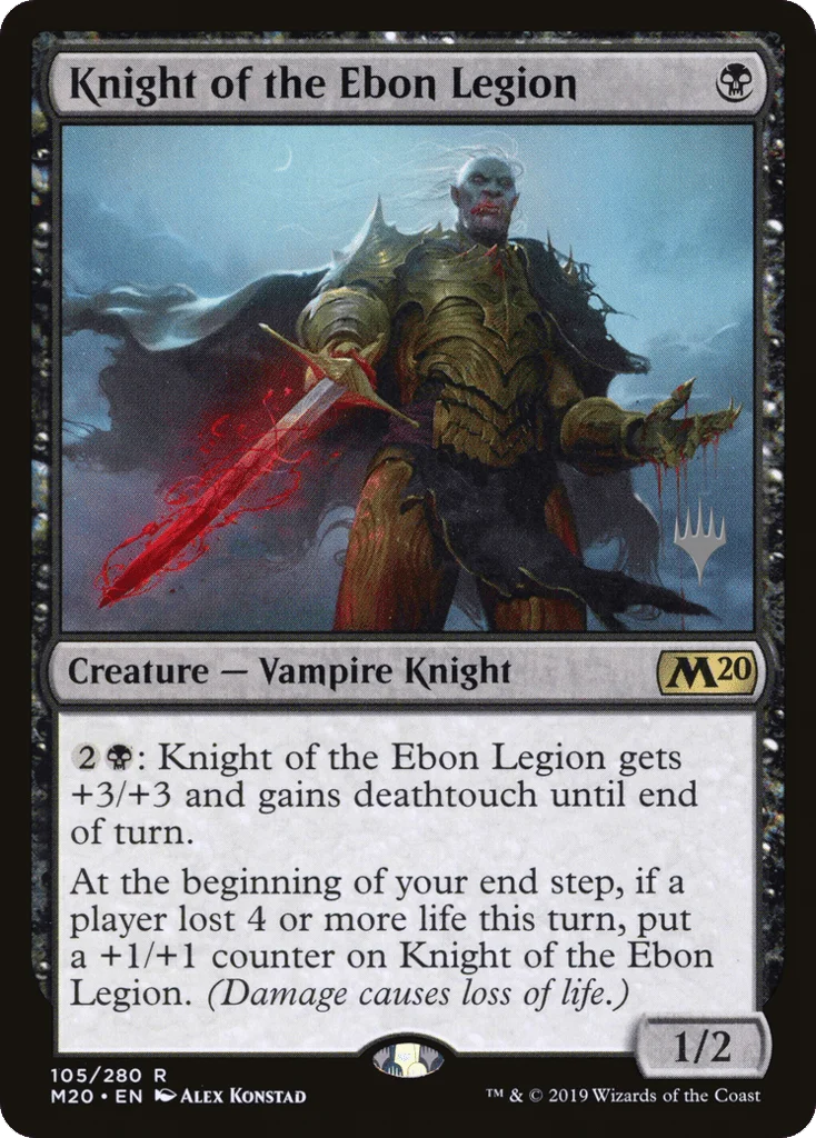 Knight of the Ebon Legion · Core Set 2020 Promos