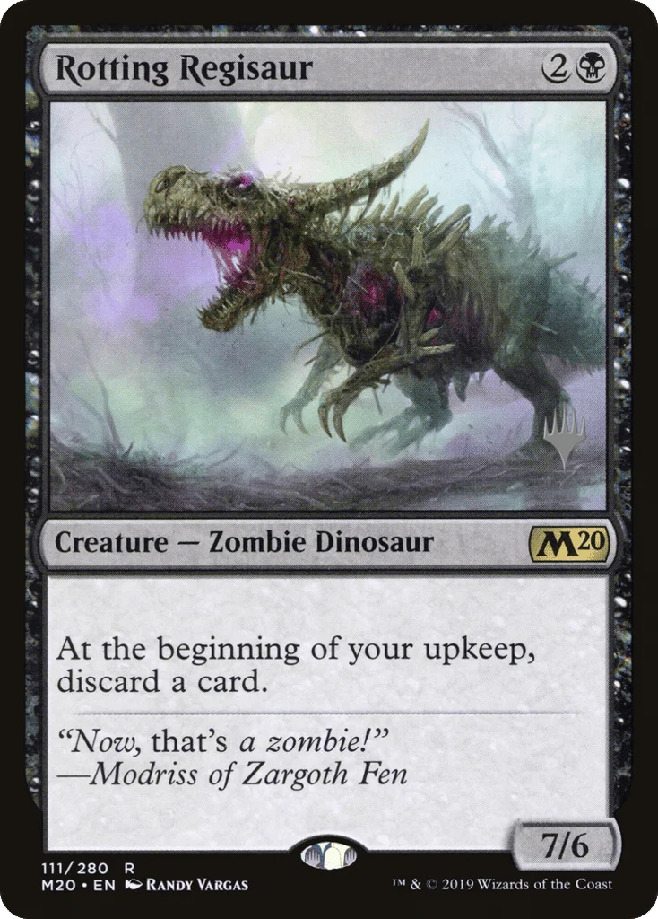Rotting Regisaur · Core Set 2020 Promos
