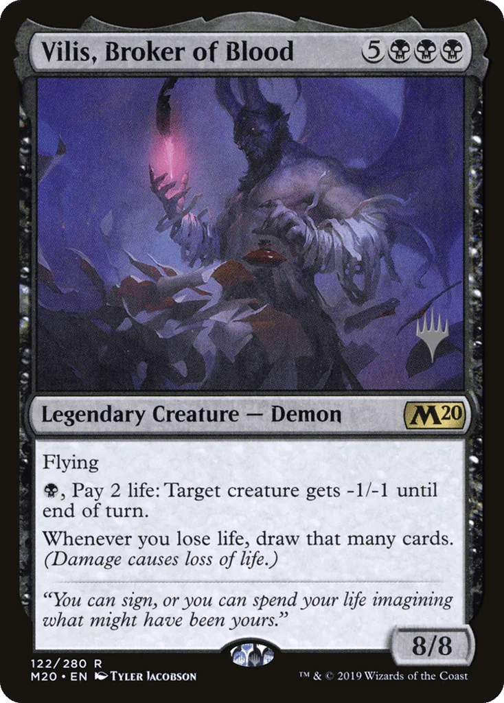 Vilis, Broker of Blood · Core Set 2020 Promos