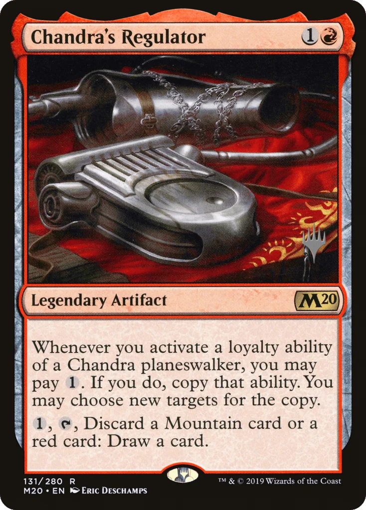 Chandra's Regulator · Core Set 2020 Promos