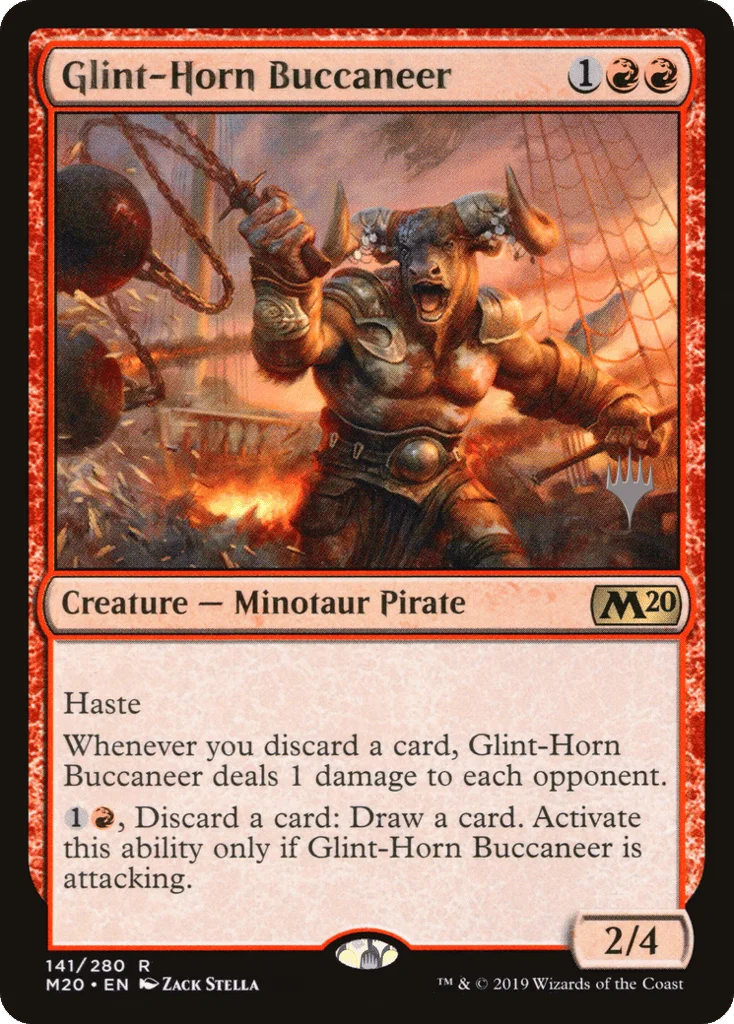 Glint-Horn Buccaneer · Core Set 2020 Promos