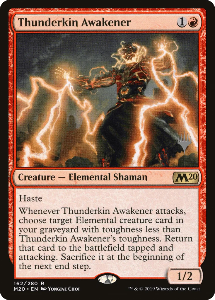 Thunderkin Awakener · Core Set 2020 Promos