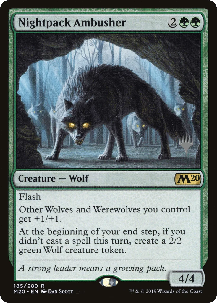 Nightpack Ambusher · Core Set 2020 Promos