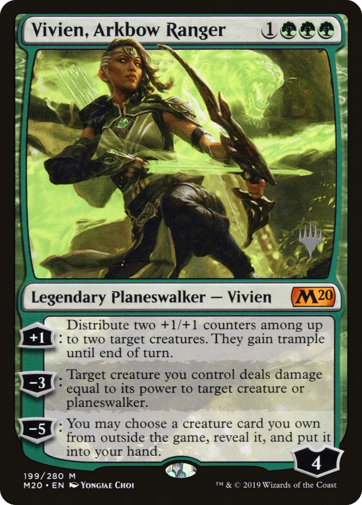 Vivien, Arkbow Ranger · Core Set 2020 Promos