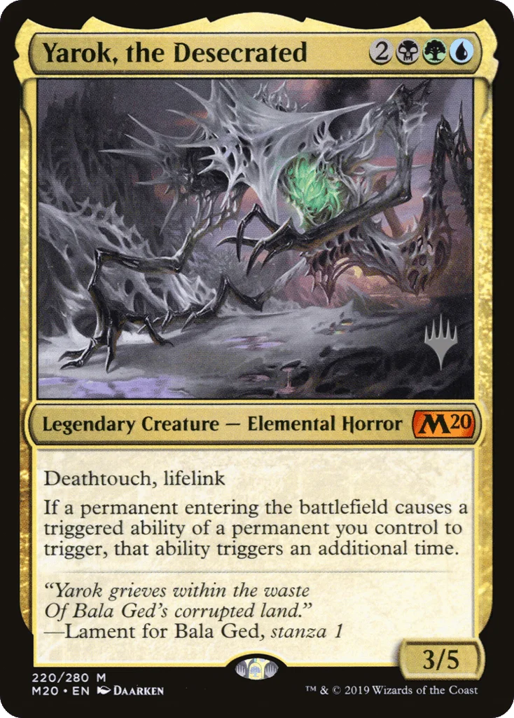 Yarok, the Desecrated · Core Set 2020 Promos