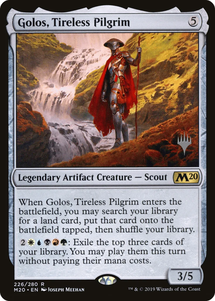 Golos, Tireless Pilgrim · Core Set 2020 Promos