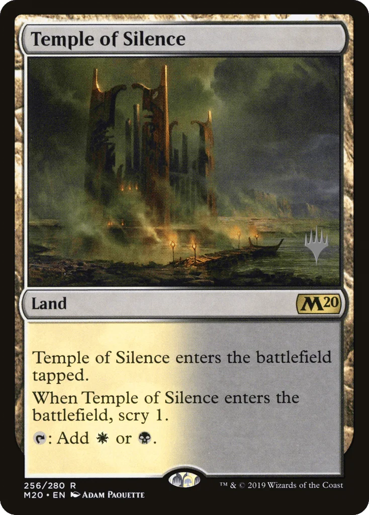 Temple of Silence · Core Set 2020 Promos