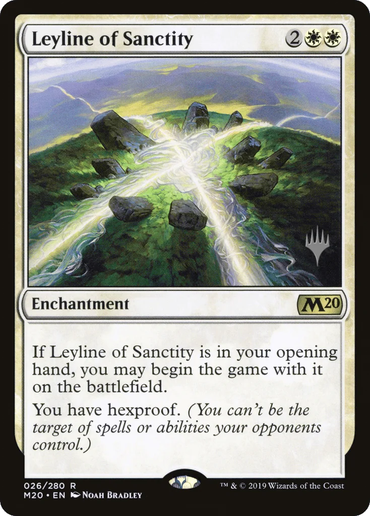 Leyline of Sanctity · Core Set 2020 Promos