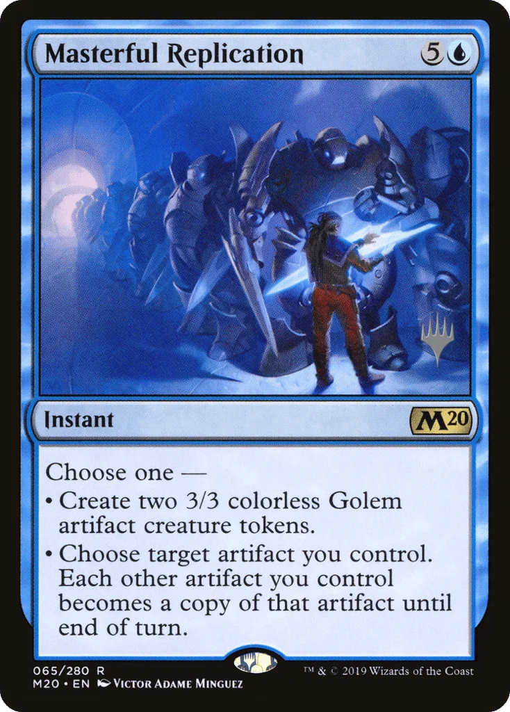 Masterful Replication · Core Set 2020 Promos