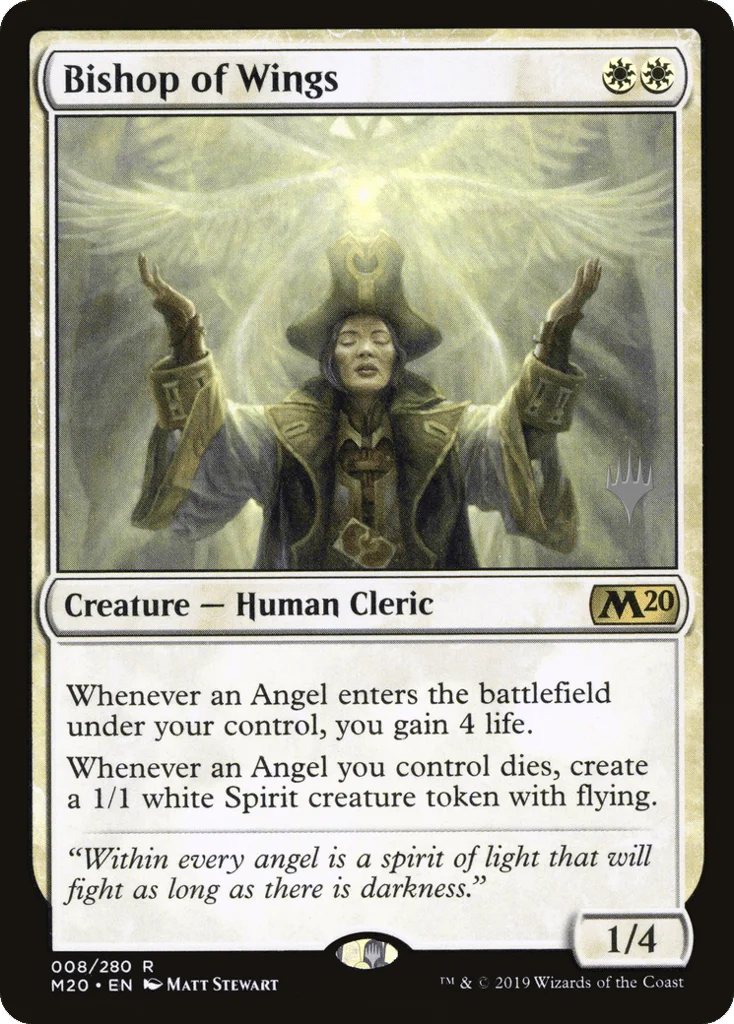 Bishop of Wings · Core Set 2020 Promos