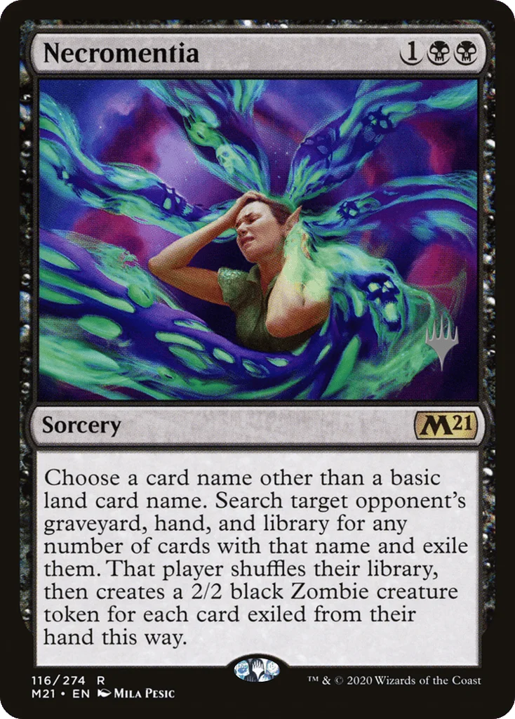 Necromentia · Core Set 2021 Promos