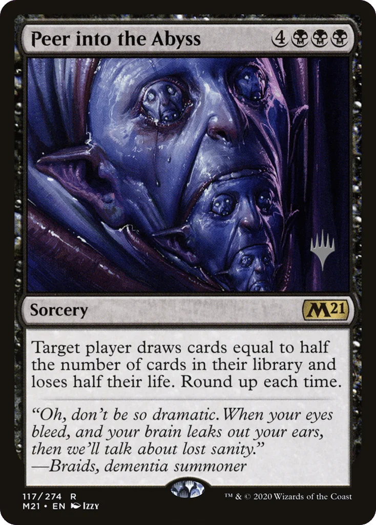 Peer into the Abyss · Core Set 2021 Promos