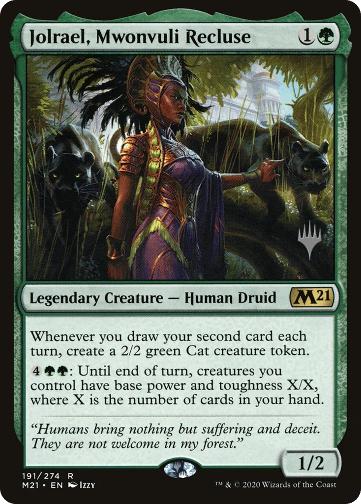 Jolrael, Mwonvuli Recluse · Core Set 2021 Promos