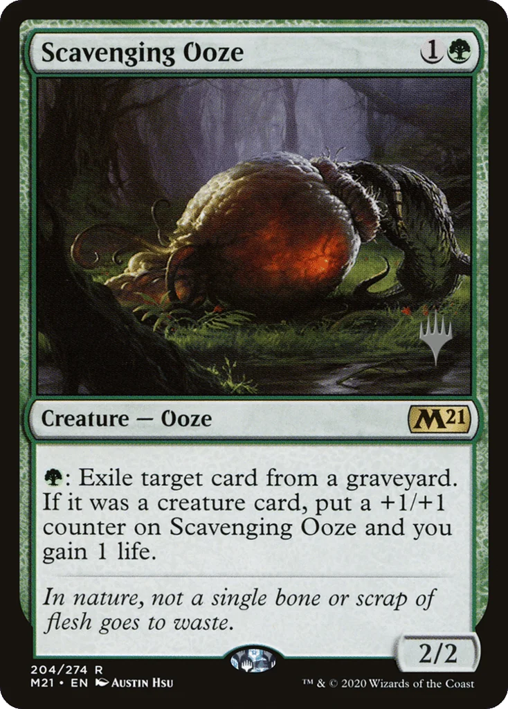 Scavenging Ooze · Core Set 2021 Promos