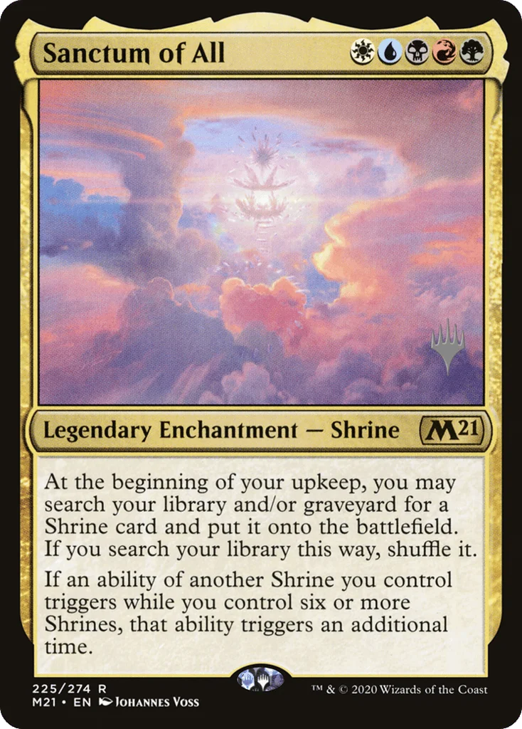 Sanctum of All · Core Set 2021 Promos