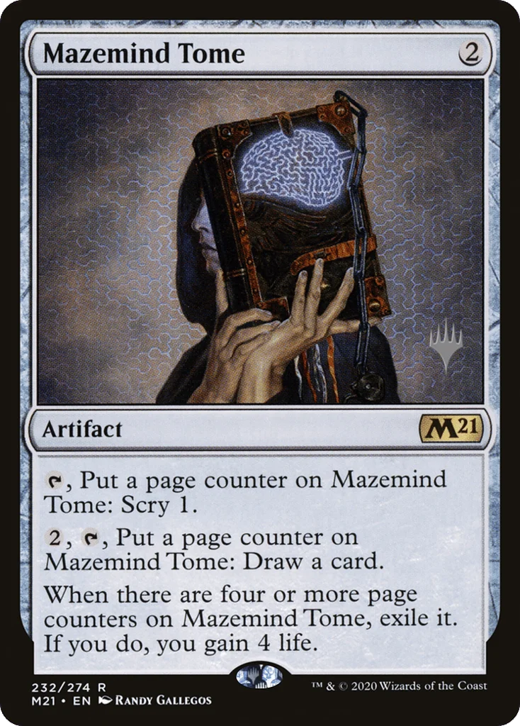 Mazemind Tome · Core Set 2021 Promos
