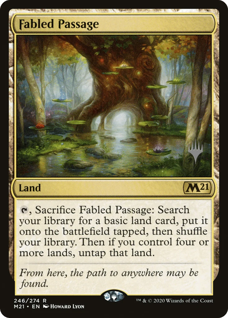 Fabled Passage · Core Set 2021 Promos