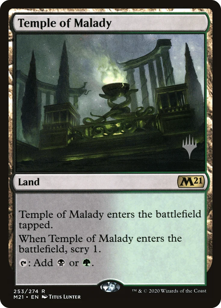 Temple of Malady · Core Set 2021 Promos