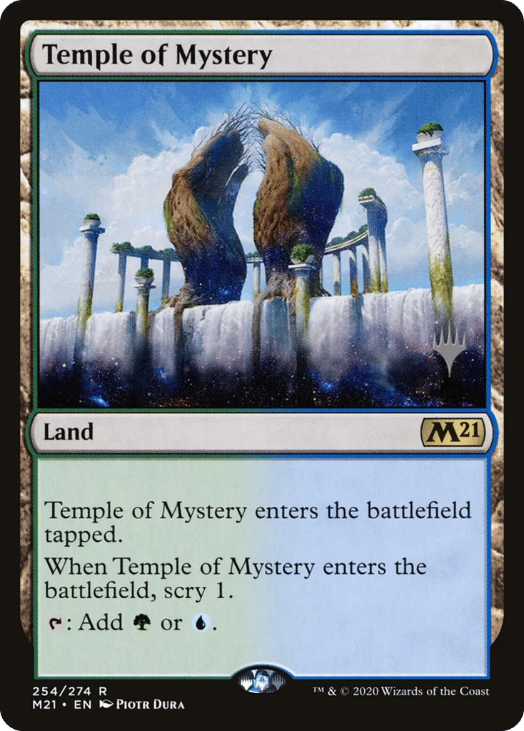 Temple of Mystery · Core Set 2021 Promos