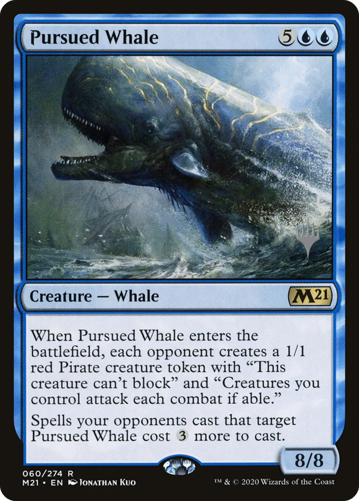 Pursued Whale · Core Set 2021 Promos