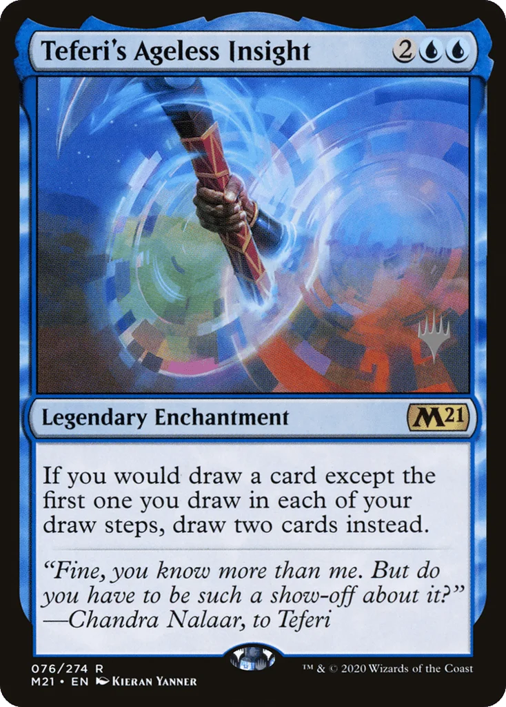 Teferi's Ageless Insight · Core Set 2021 Promos